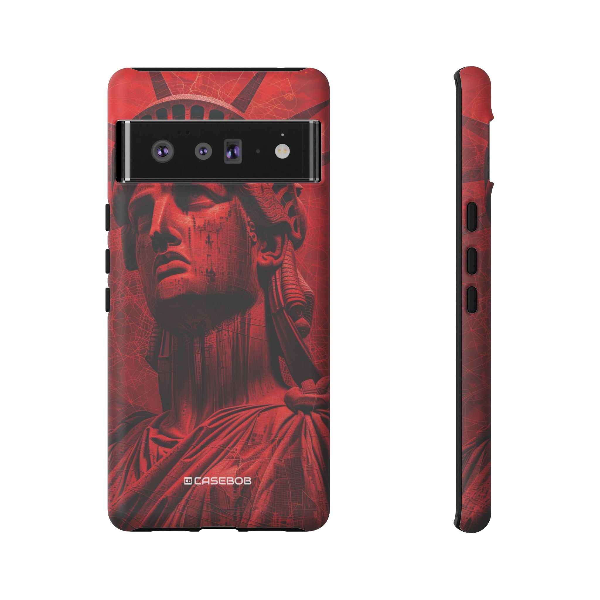 Red Liberty Revolution - Phone Case for Google Pixel