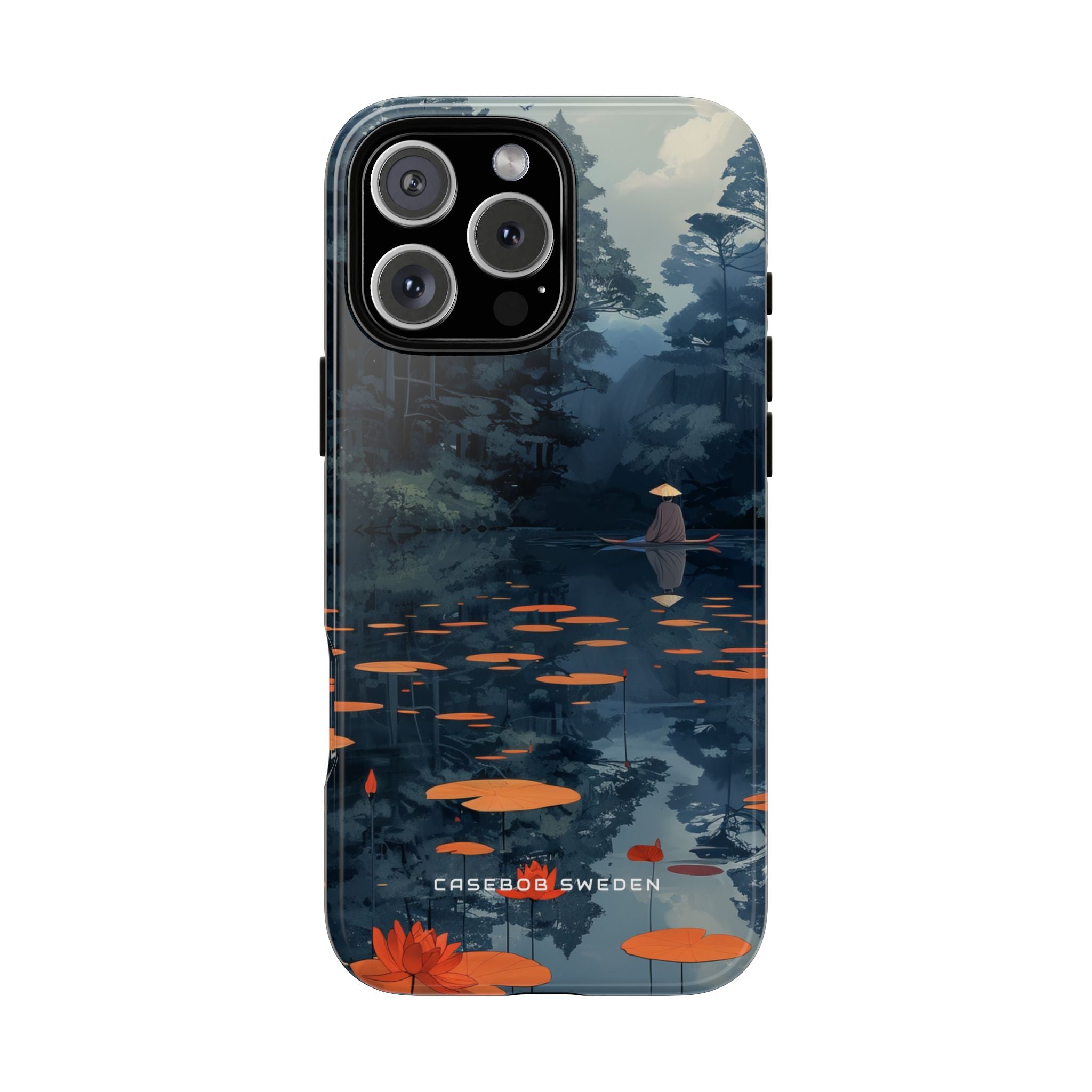 Tranquil Lotus Reflections iPhone 16 - Tough Phone Case