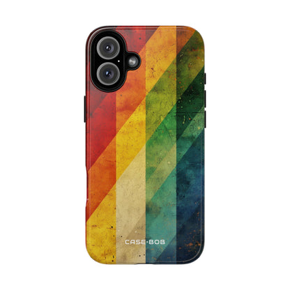 Seven Stripe Fade iPhone 16 Plus Case - Tough