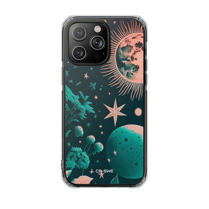 Celestial Botanical Night iPhone Case - Impact