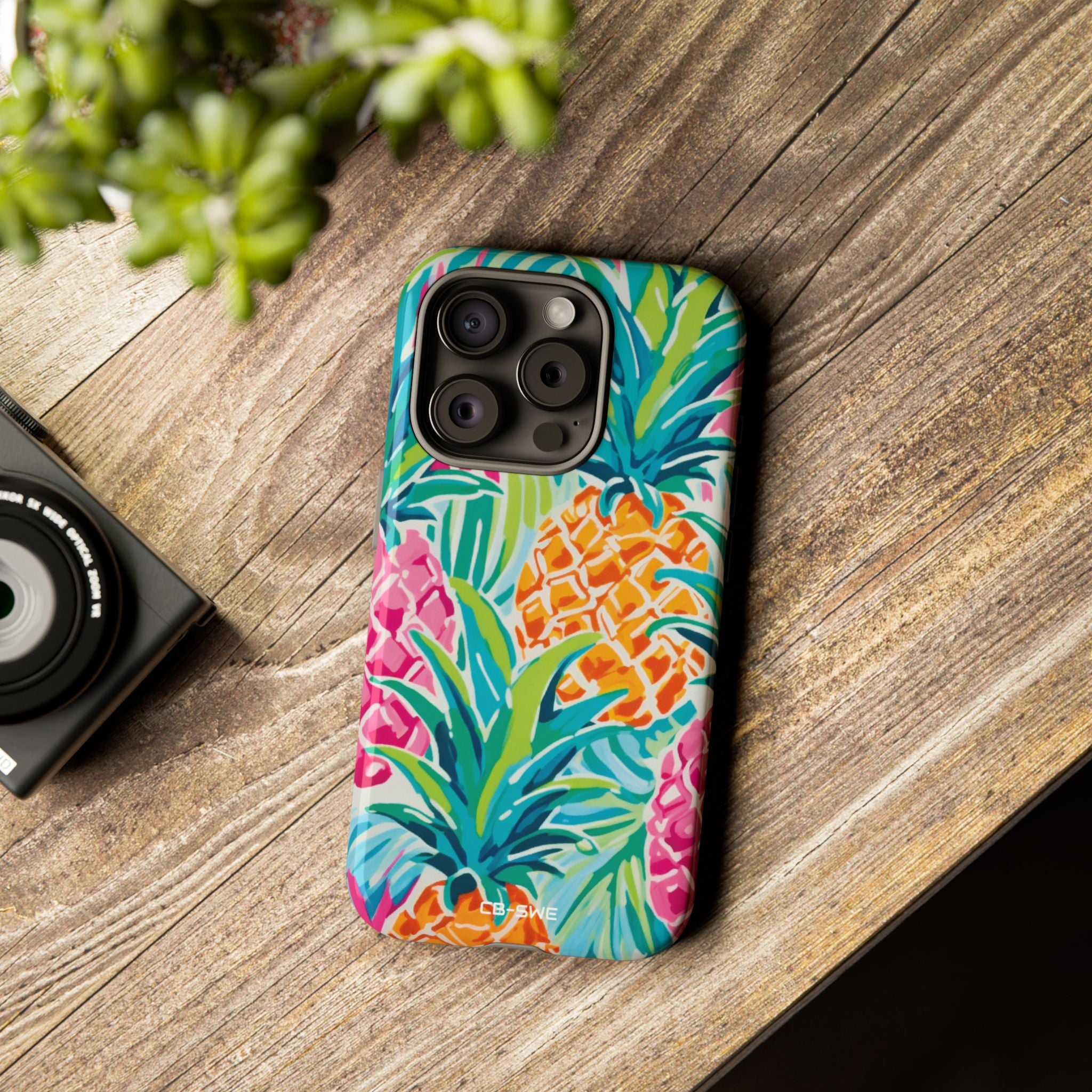 Pineapples Dance Bright - iPhone Case