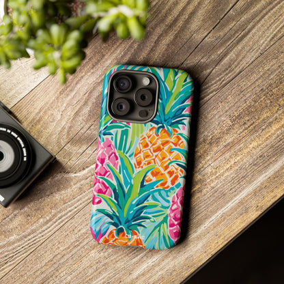 Pineapples Dance Bright - iPhone Case