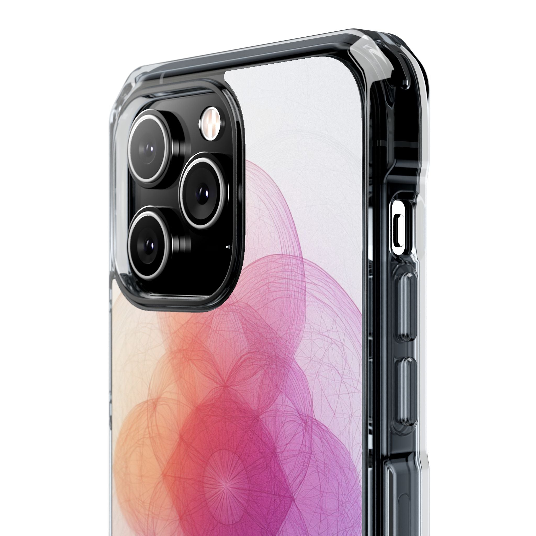 Radiant Circles Expand iPhone Case - Impact