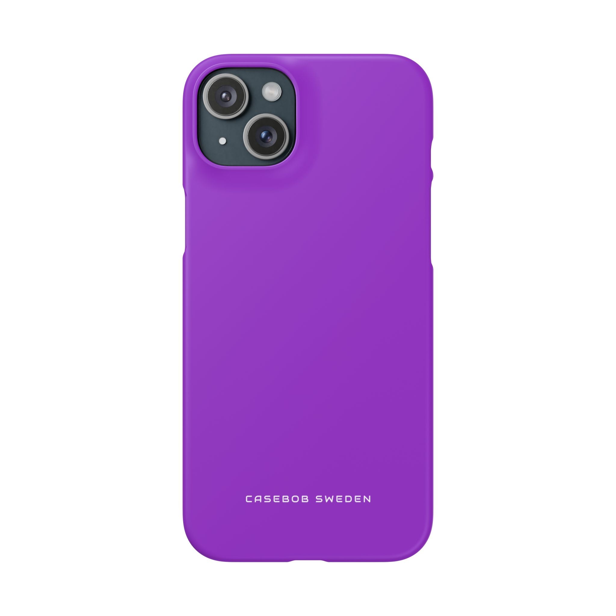 Dark Orchid iPhone 15 - Slim Phone Case