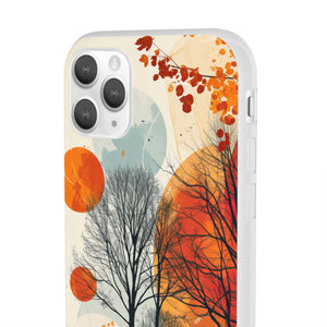 Herbstliche Ruhe | Flexible Handyhülle für iPhone