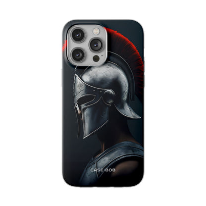 Silver Centurion iPhone 14 Pro Max Case - Soft