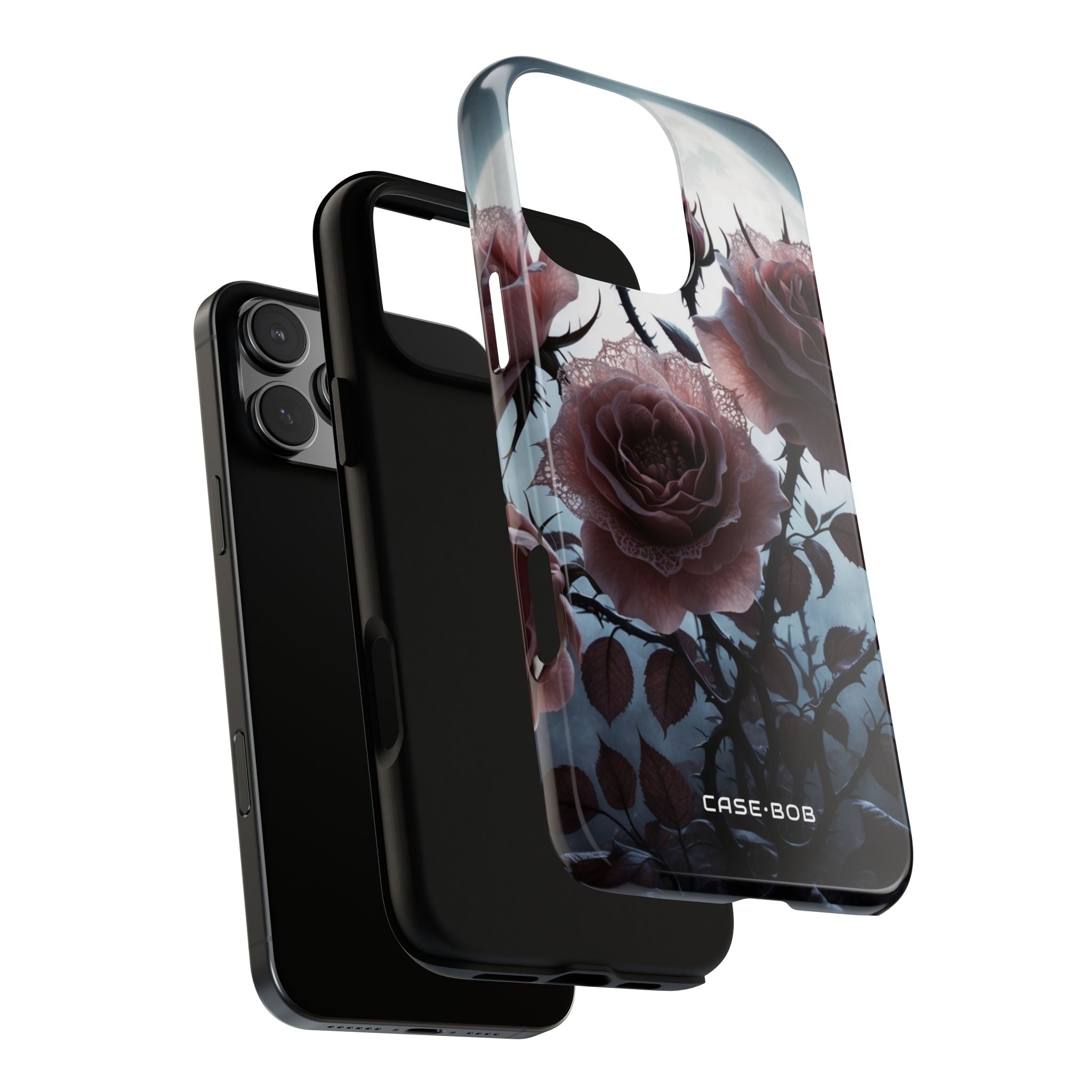 Luminous Rose Thorns iPhone 16 Pro Max Case - Tough