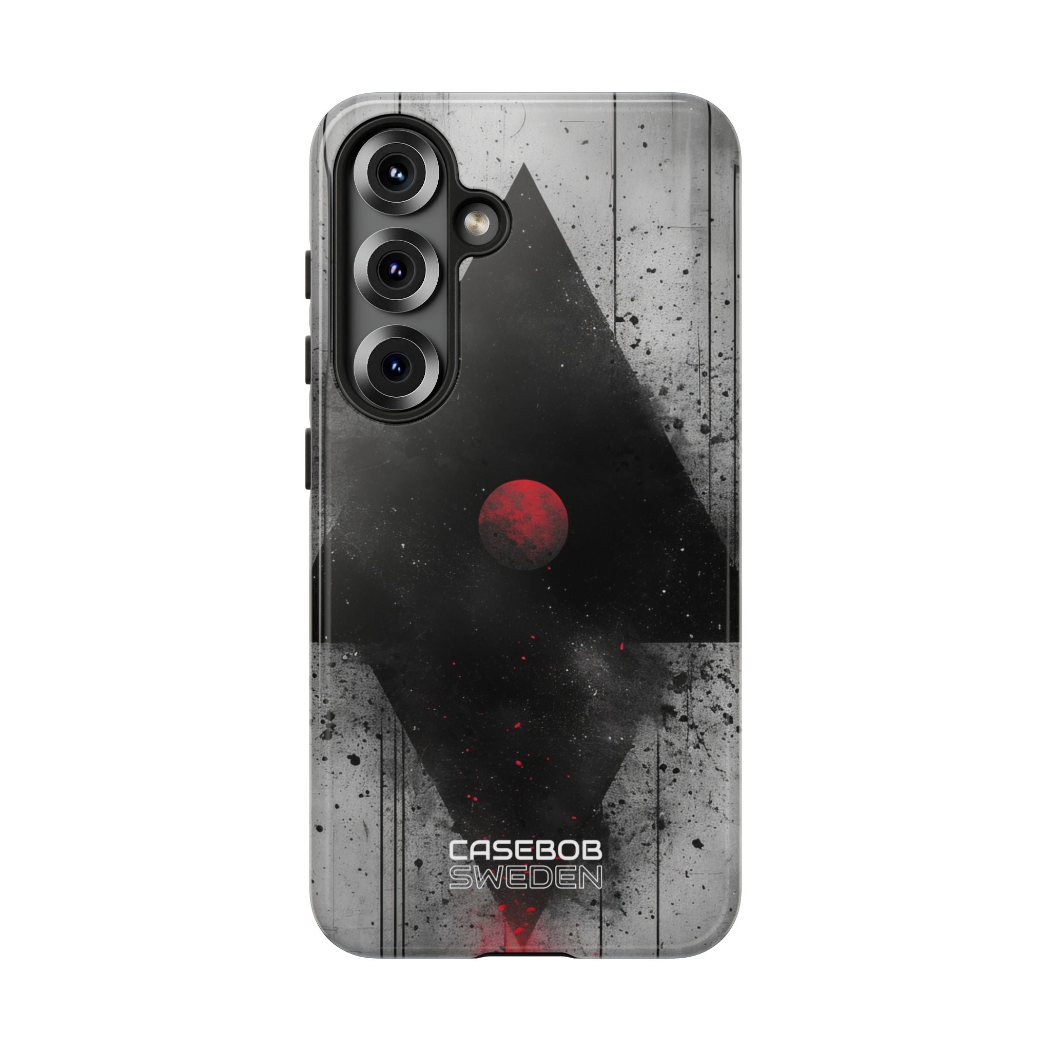 Crimson Core Geometry Samsung S25 - Tough