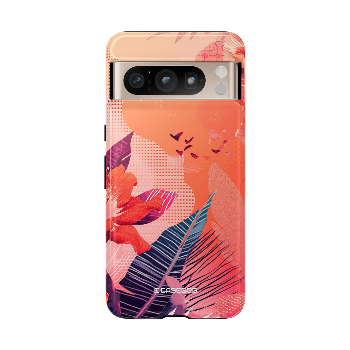 Living Coral Design | Handyhülle für Google Pixel (Schutzhülle)