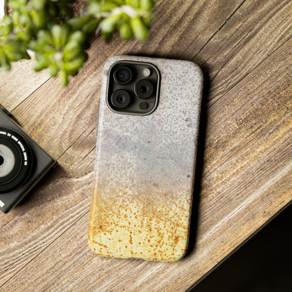 Gold Abstract - Protective Phone Case