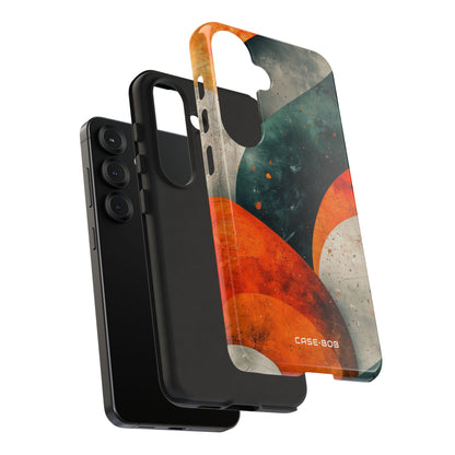 Crimson Wave Samsung S25 Case - Tough