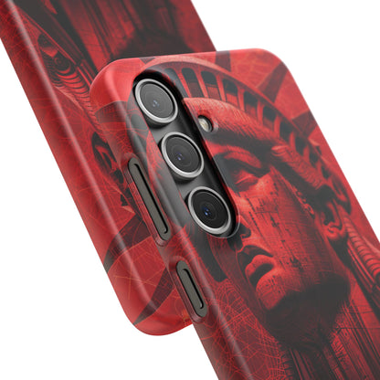 Zen Red Liberty Vision Samsung S24 - Slim Phone Case