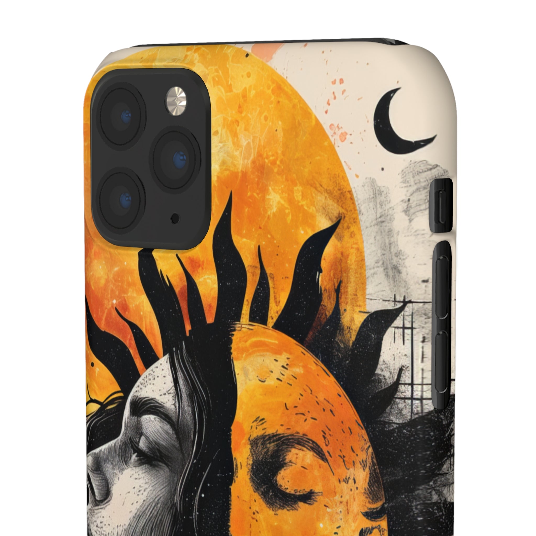 Sunlit Duality | Slim Phone Case for iPhone