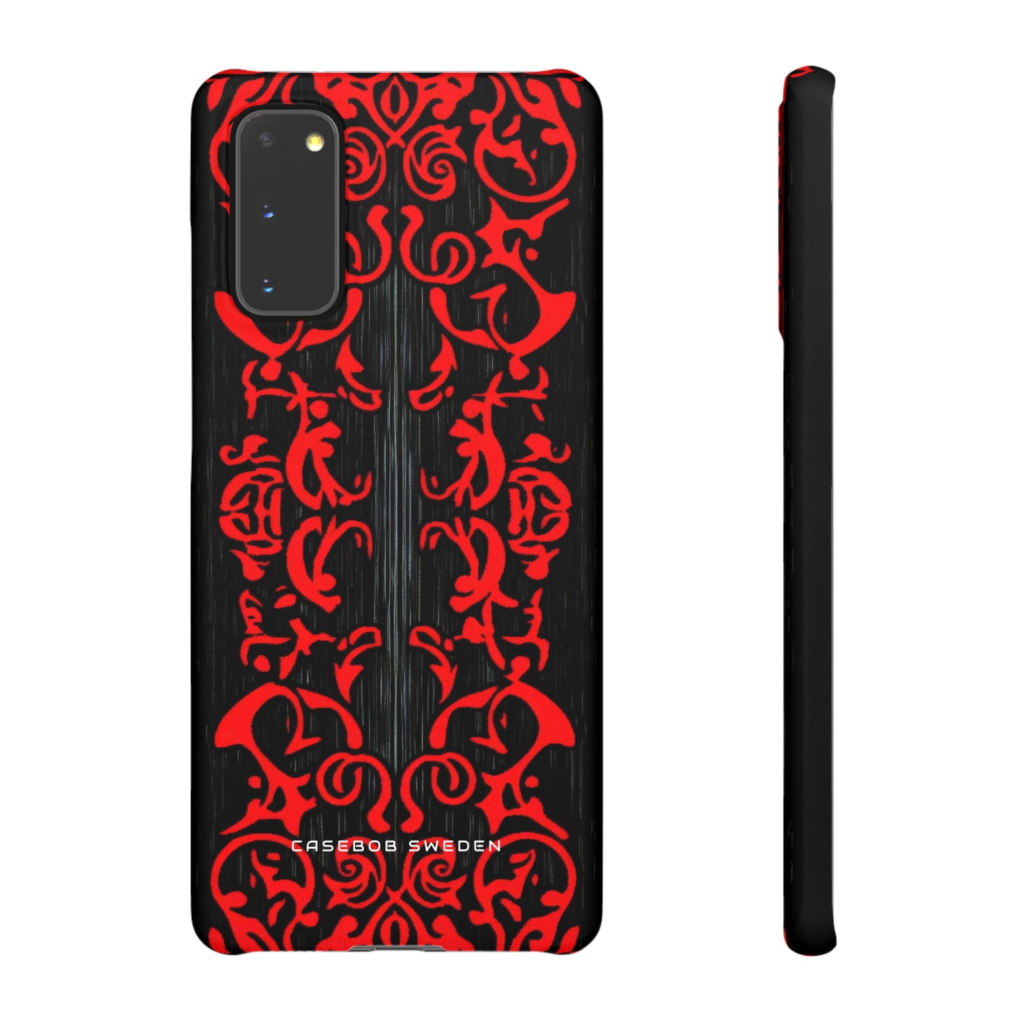 Gothic Crimson Symmetry Samsung S20 - Slim Phone Case