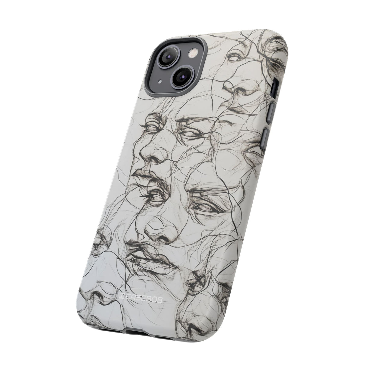 Ethereal Faces | Protective Phone Case for iPhone