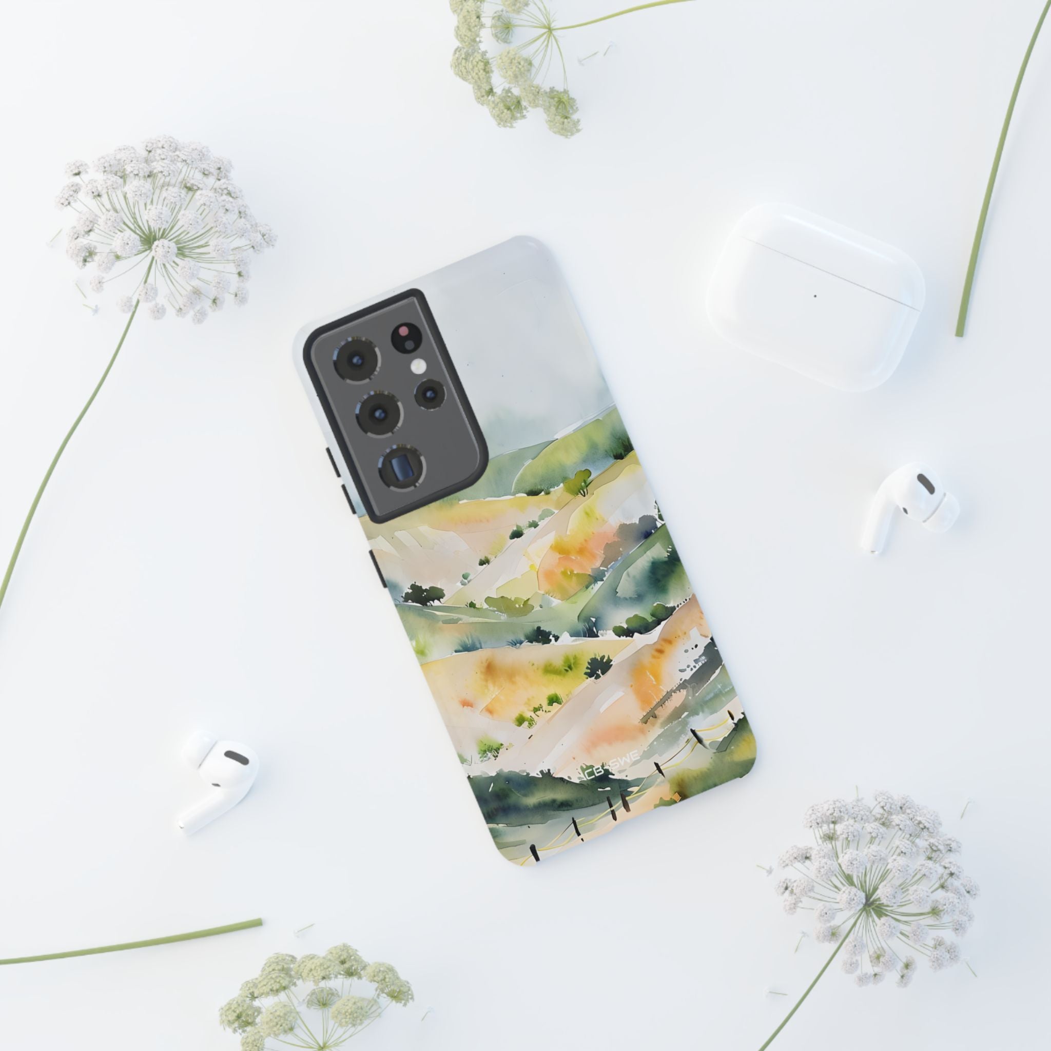 Misty Hills Watercolor - Samsung Case