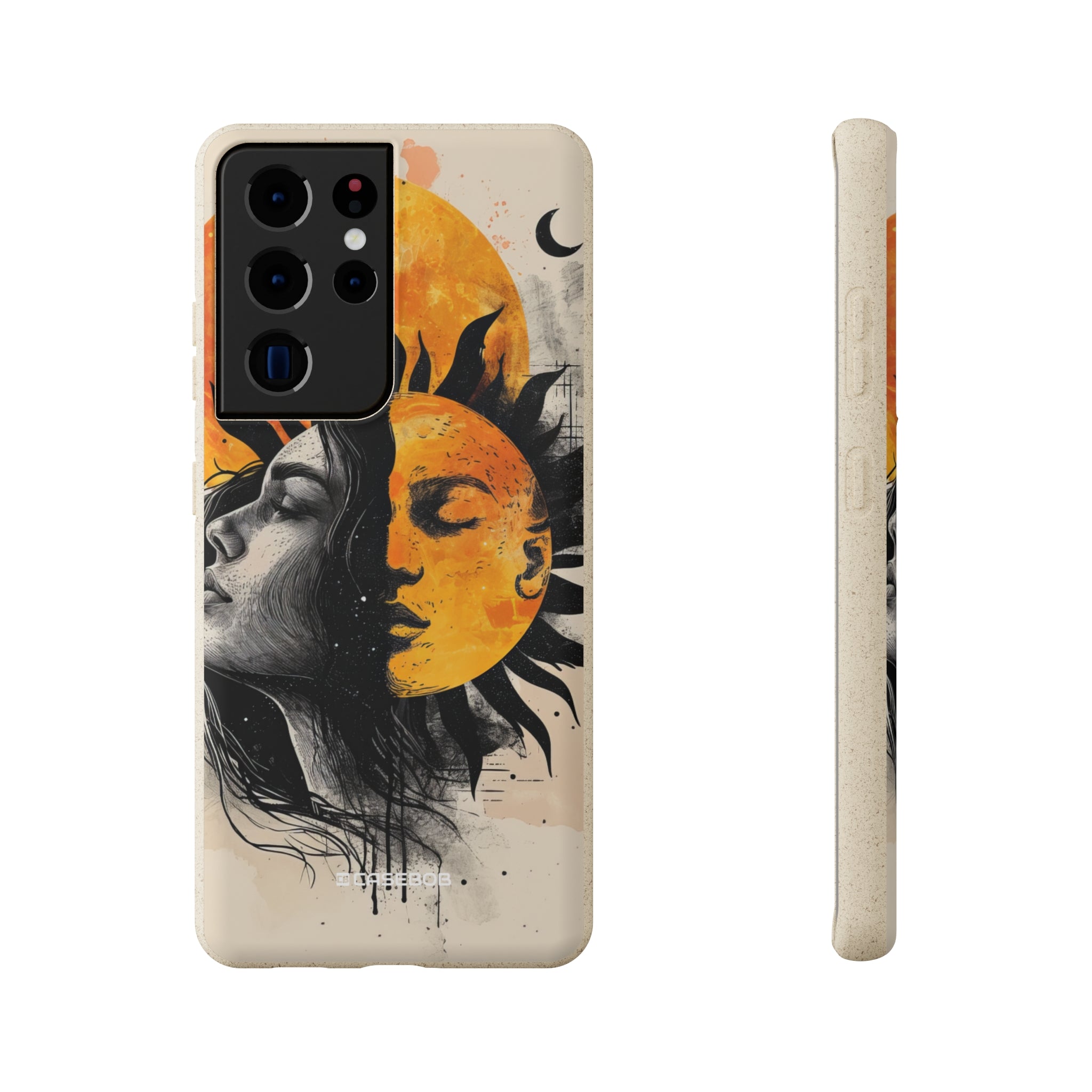 Sunlit Duality | Biodegradable Phone Case