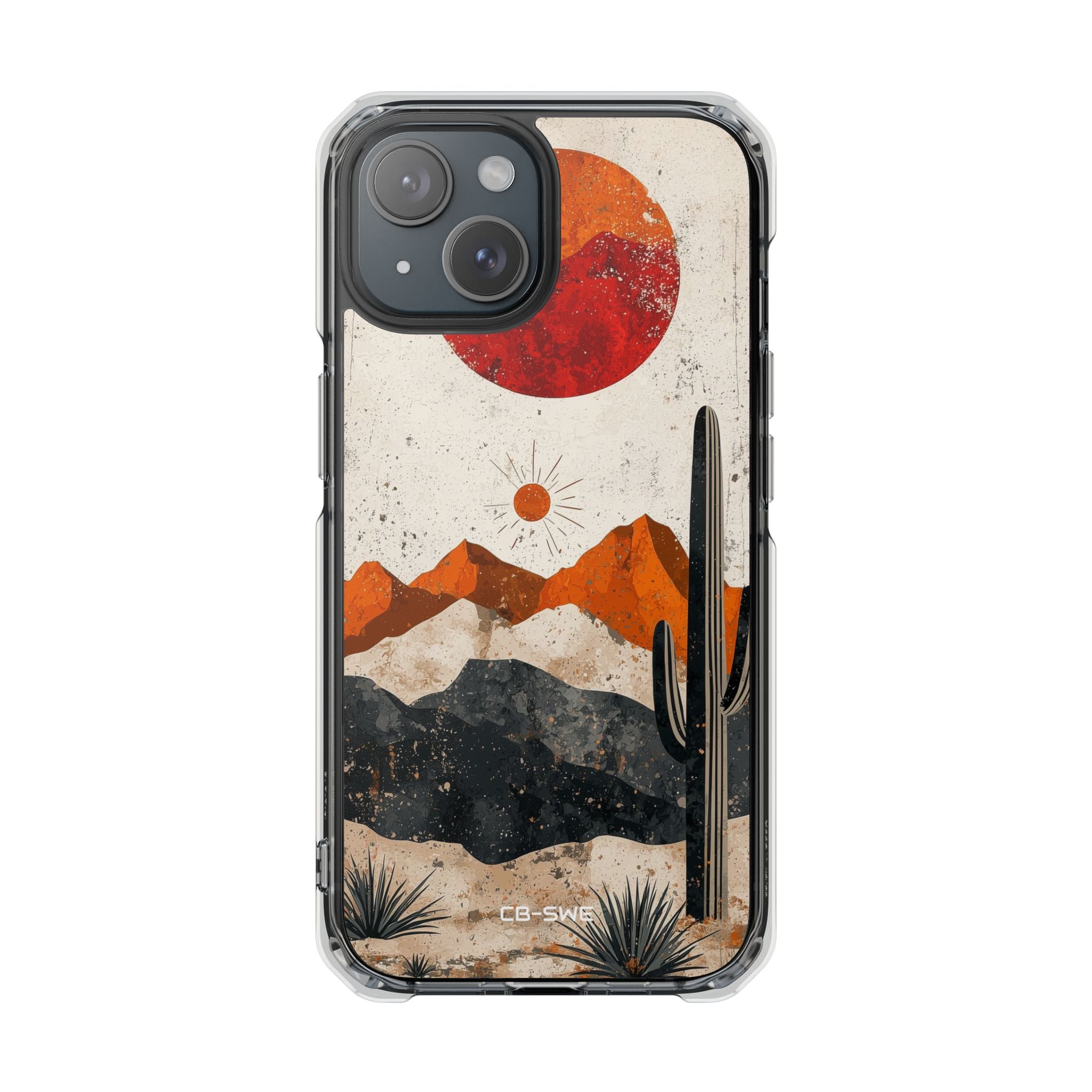 Desert Sun Rises iPhone Case - Impact