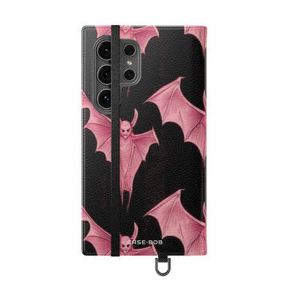 Pink Batwave - Samsung S24 Ultra Case - Wallet