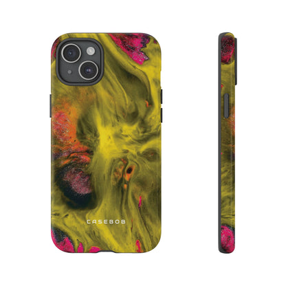 Yellow Ink Art - Protective Phone Case