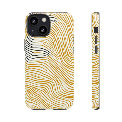 Linear Yellow Chic - Protective Phone Case