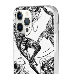 Dynamic Athletic Surrealism | Flexible Phone Case for iPhone