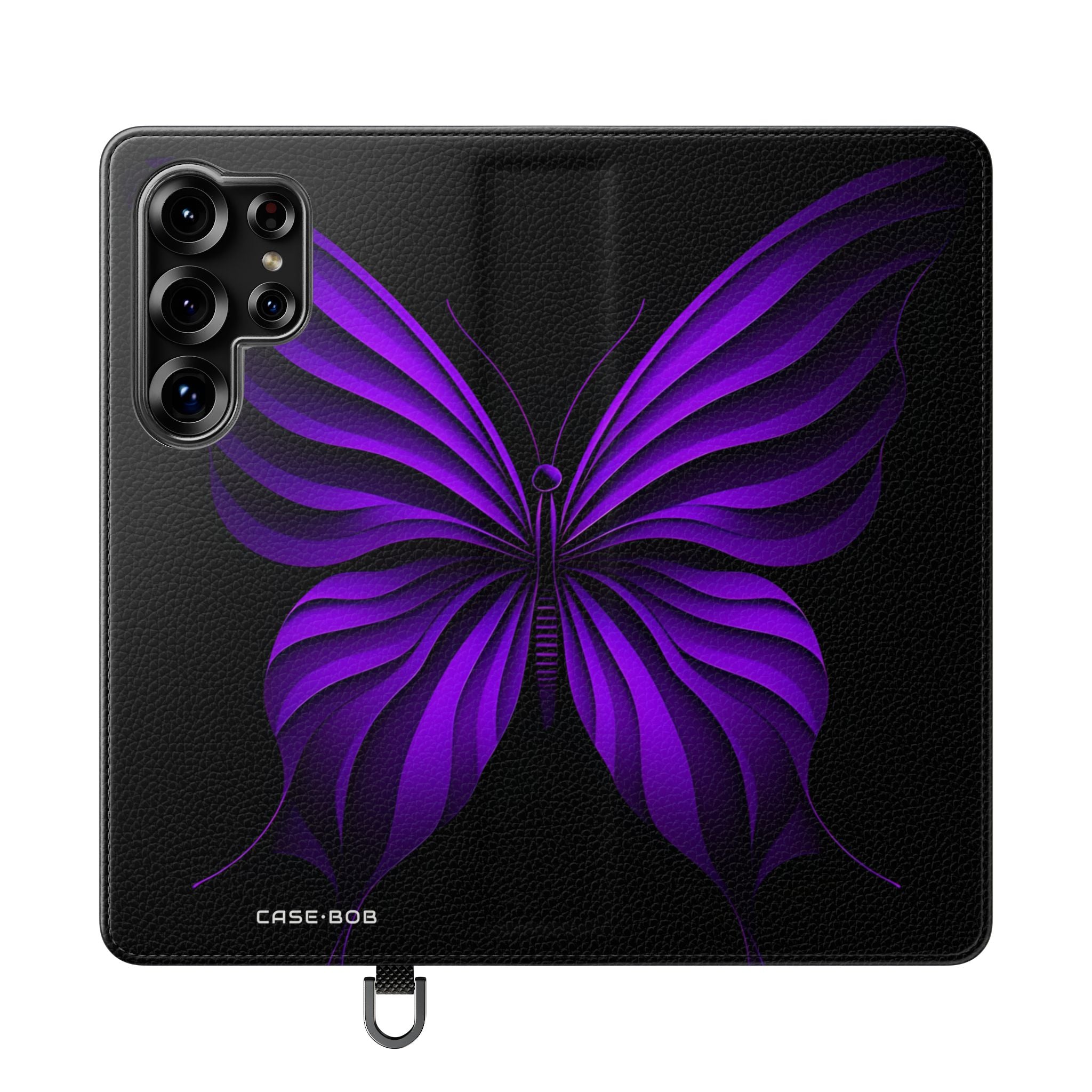 Neon Butterfly - Samsung S25 Ultra Case - Wallet
