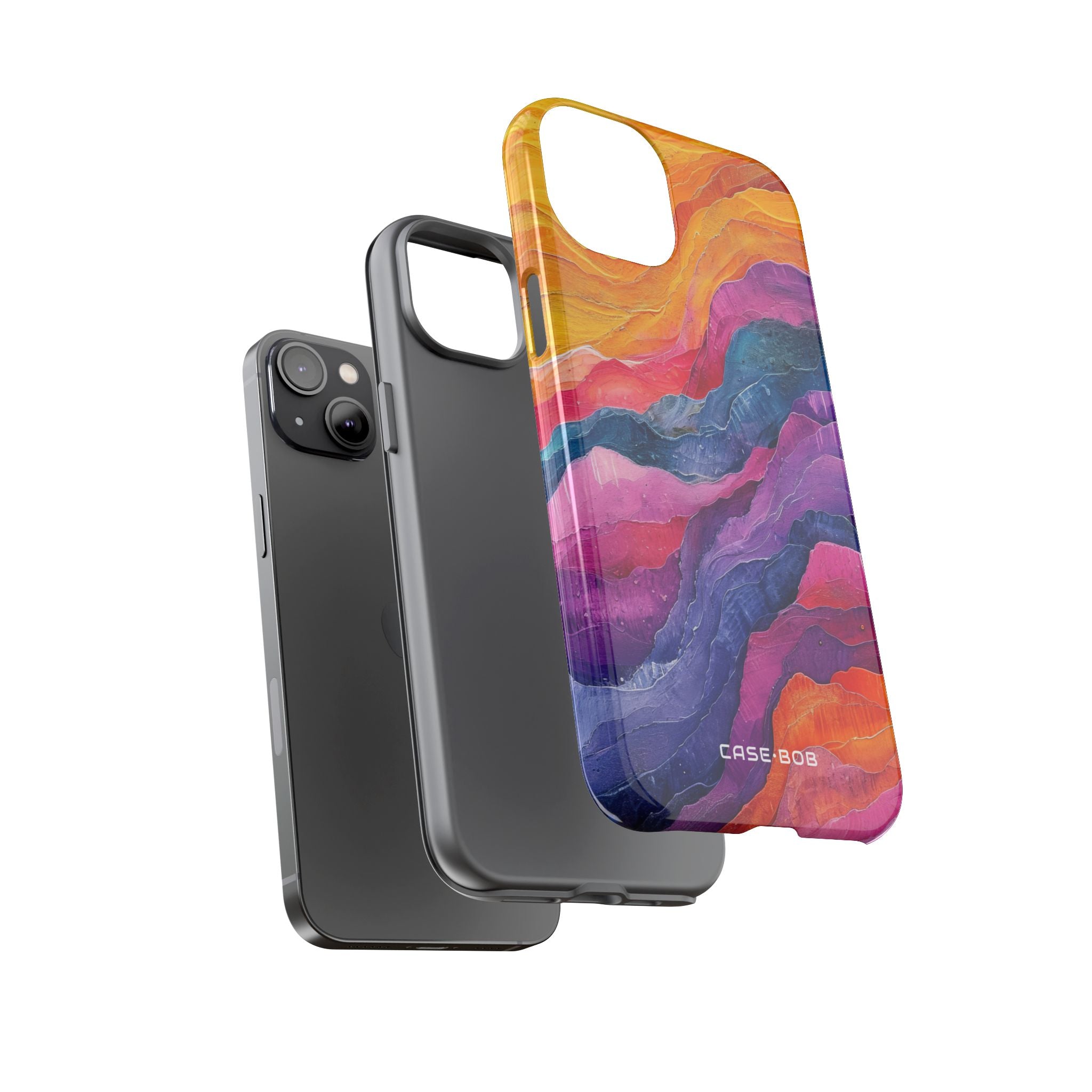 Vibrant Flow iPhone 14 Plus Case - Tough