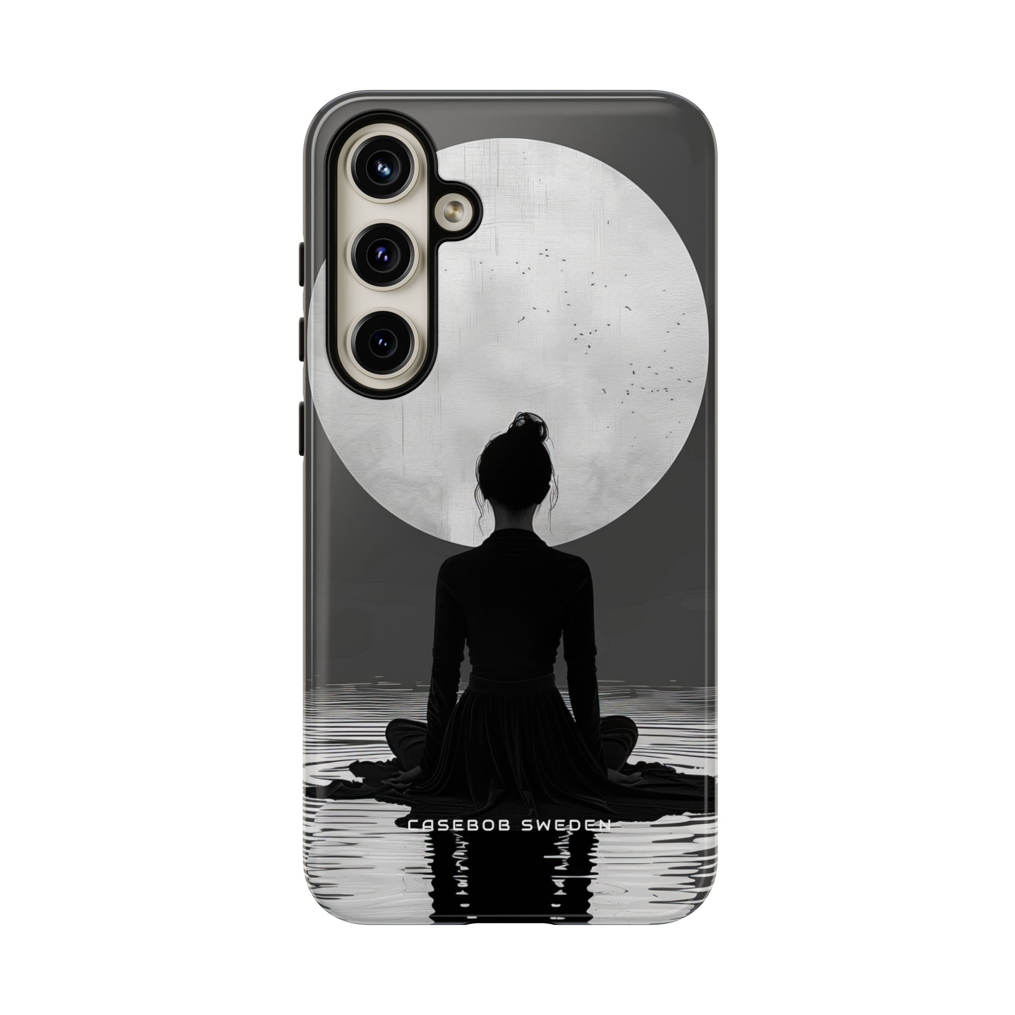 Zen Serenity Moon Reflection Samsung S24 - Tough Phone Case