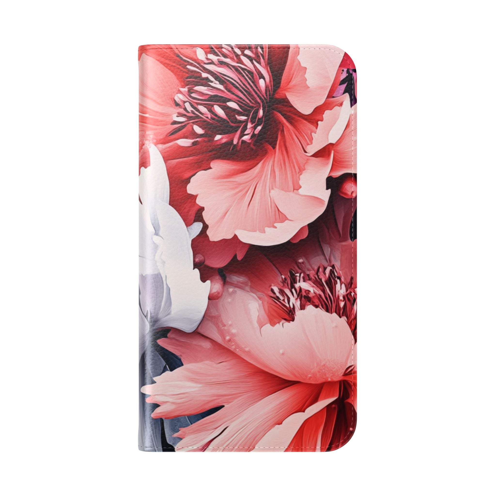 Coral Blossom - iPhone 16 Max Case - Wallet
