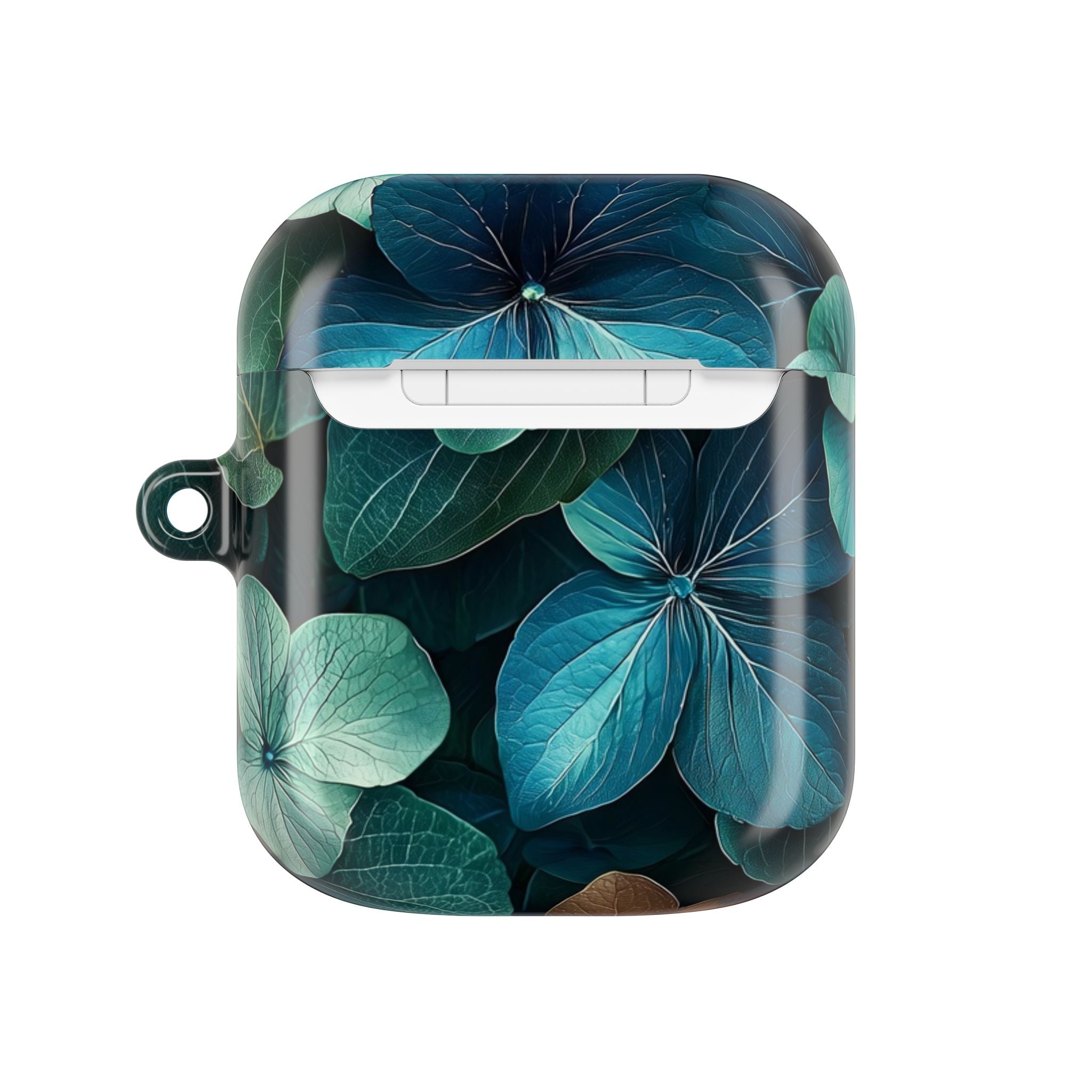Teal Bloom - AirPods Case