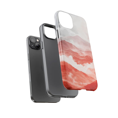 Mountain Flames Rise - iPhone Case