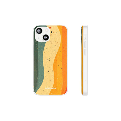 Wavy Forest Veil iPhone 13 mini Case - Soft