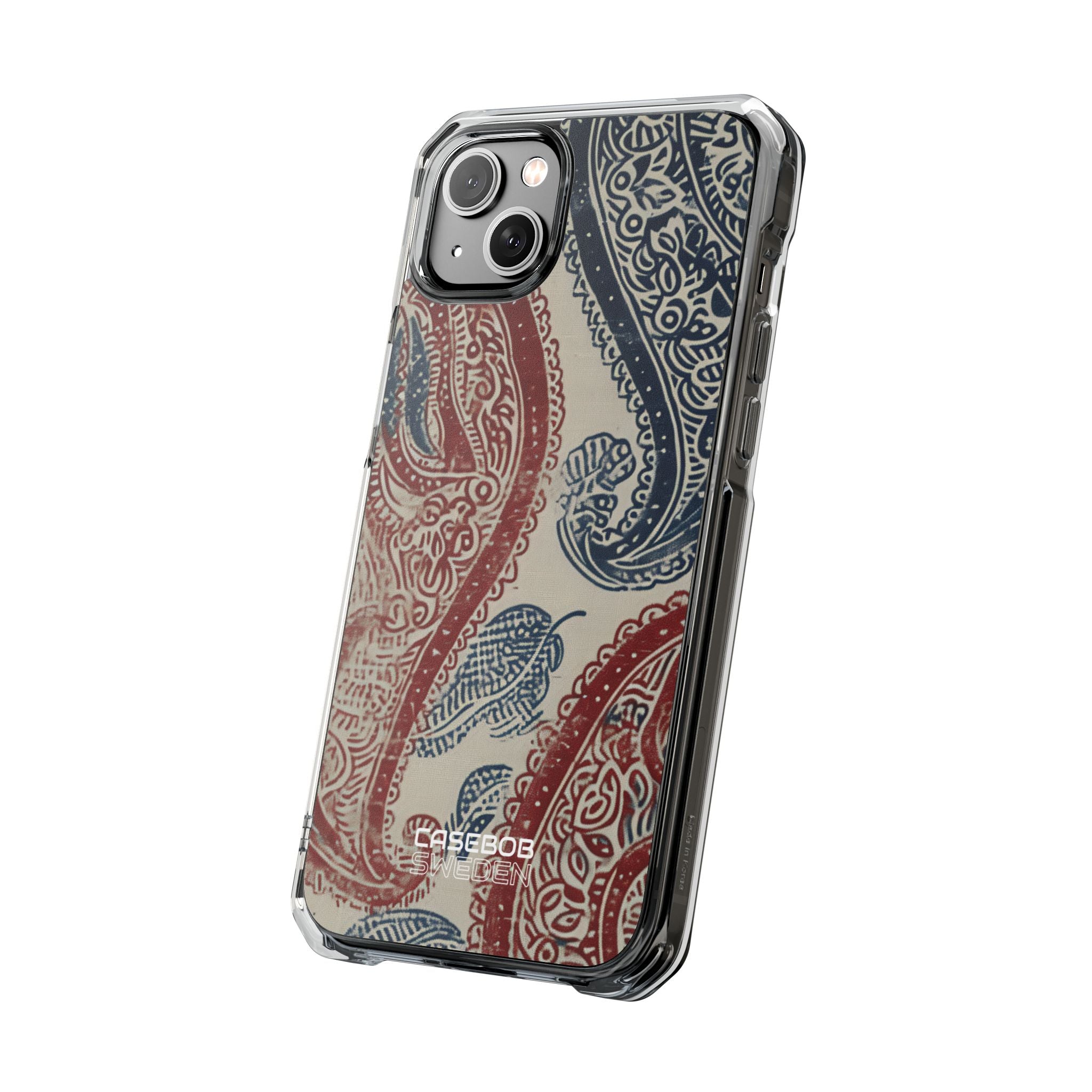 Ornate Paisley Swirl iPhone 14 - Impact Clear+