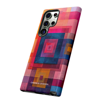 Vibrant Geometry - Tough Samsung S23 Phone Case