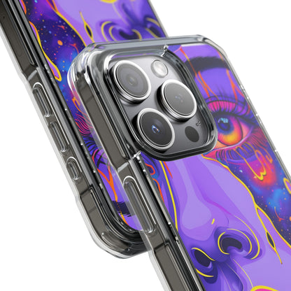 Cosmic Dreamscape Eye iPhone Case - Impact