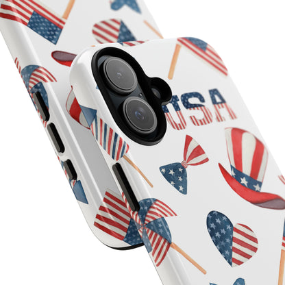 Fireworks Burst Bright - iPhone Case