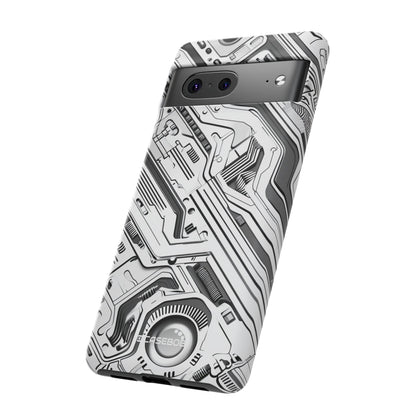 Techno Circuitry - Phone Case for Google Pixel