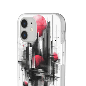 Cyber Gridscape | Flexible Phone Case for iPhone