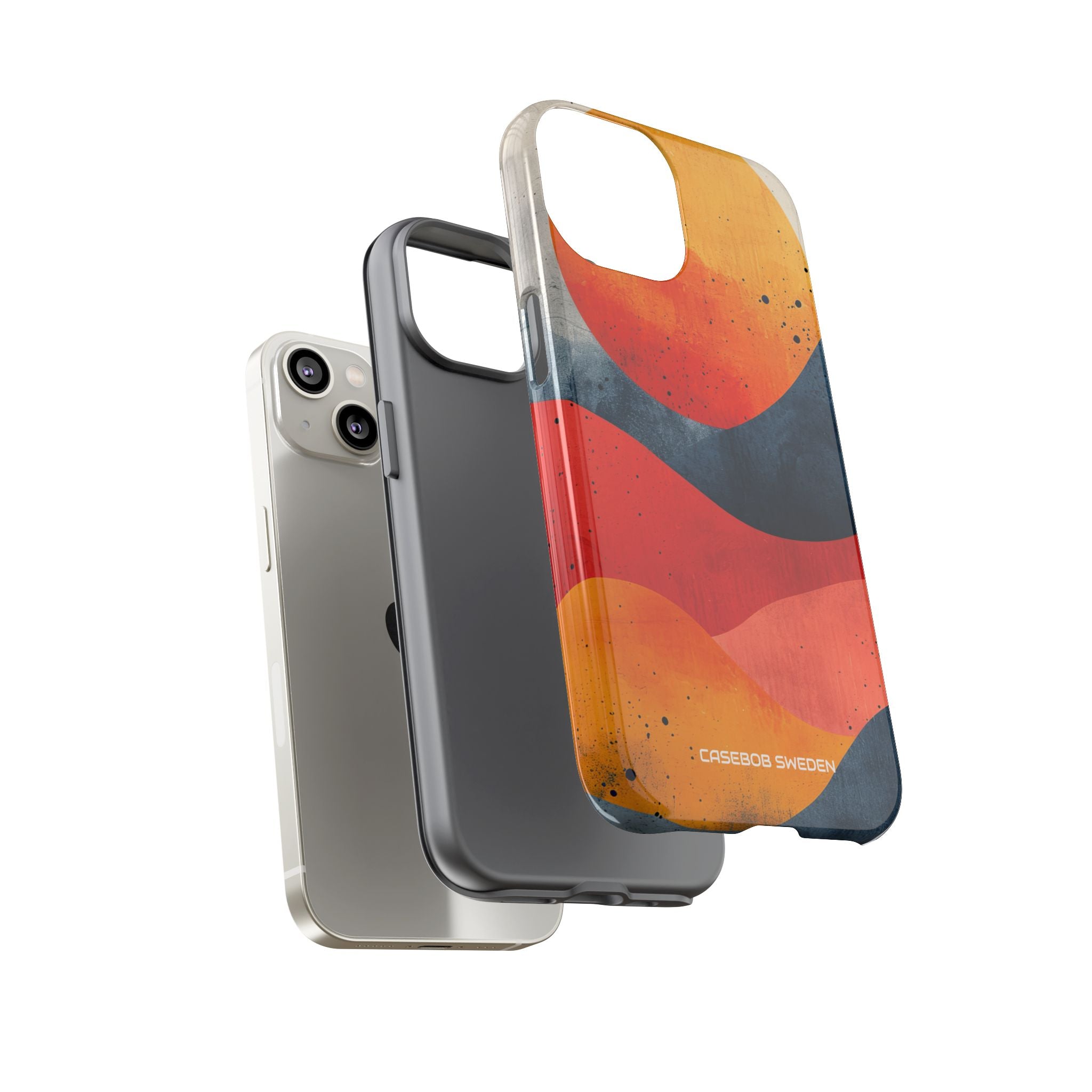 Sunburst Waves - Tough iPhone 14 Phone Case