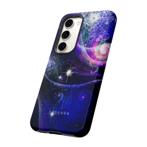 Space Background iPhone case (Protective) - Protective Phone Case