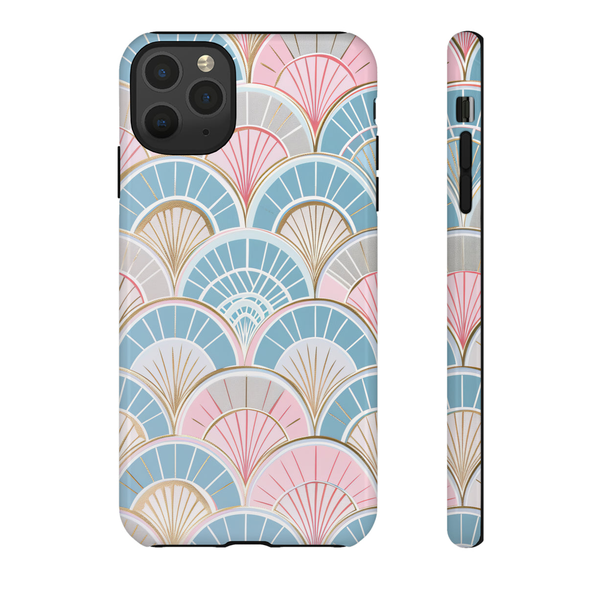 Art Deco Floral Fusion - Schutzhülle fürs Handy