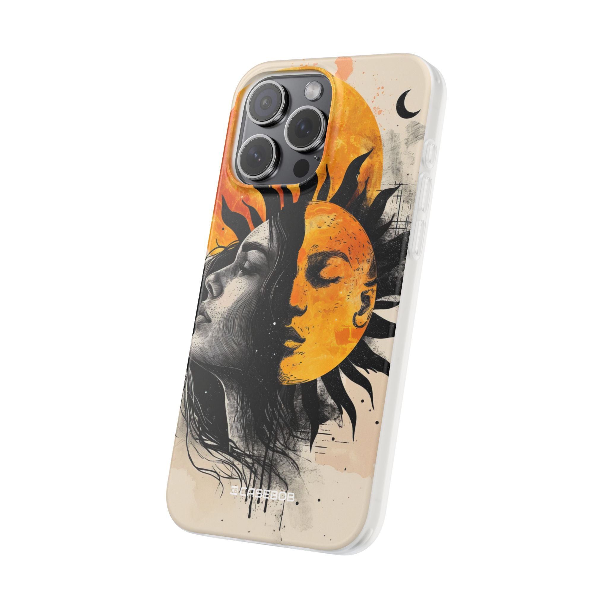 Sunlit Duality | Flexible Phone Case for iPhone