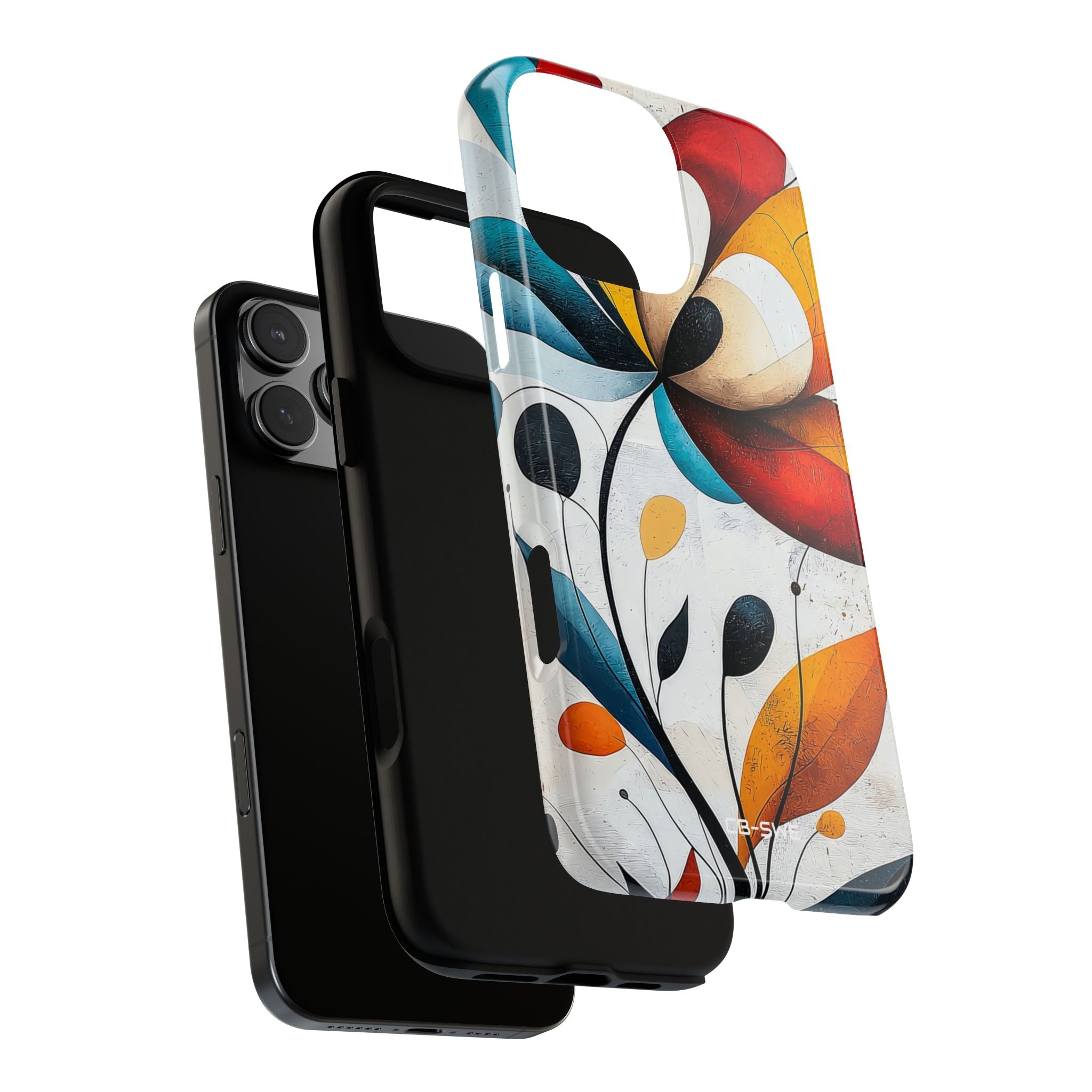 Vibrant Floral Symphony - iPhone Case