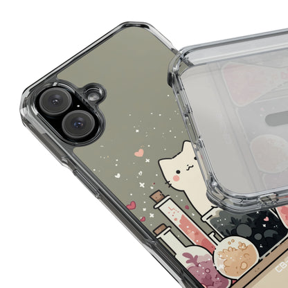 Cat Explores Potions iPhone Case - Impact