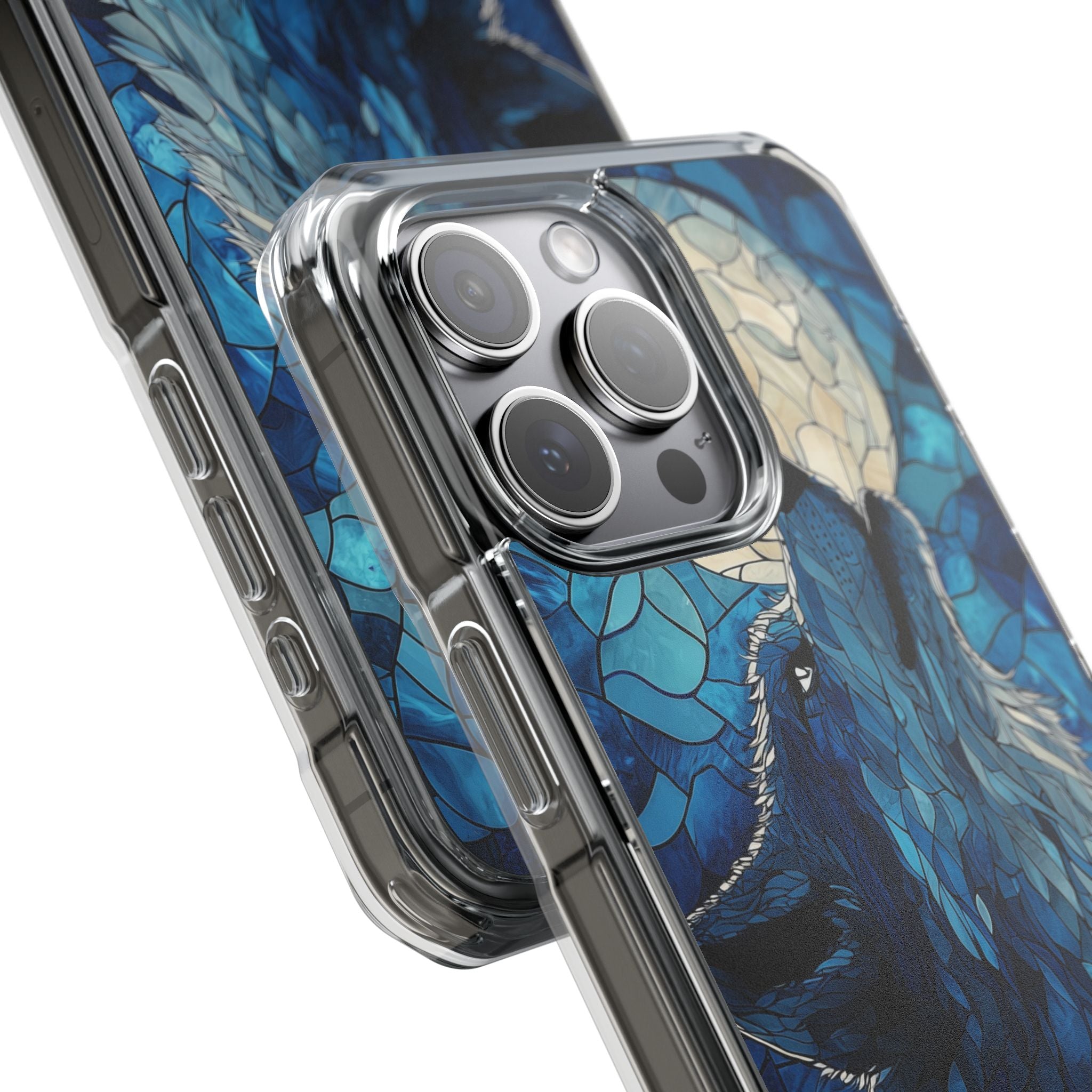 Wolf Howls Moonlight iPhone Case - Impact