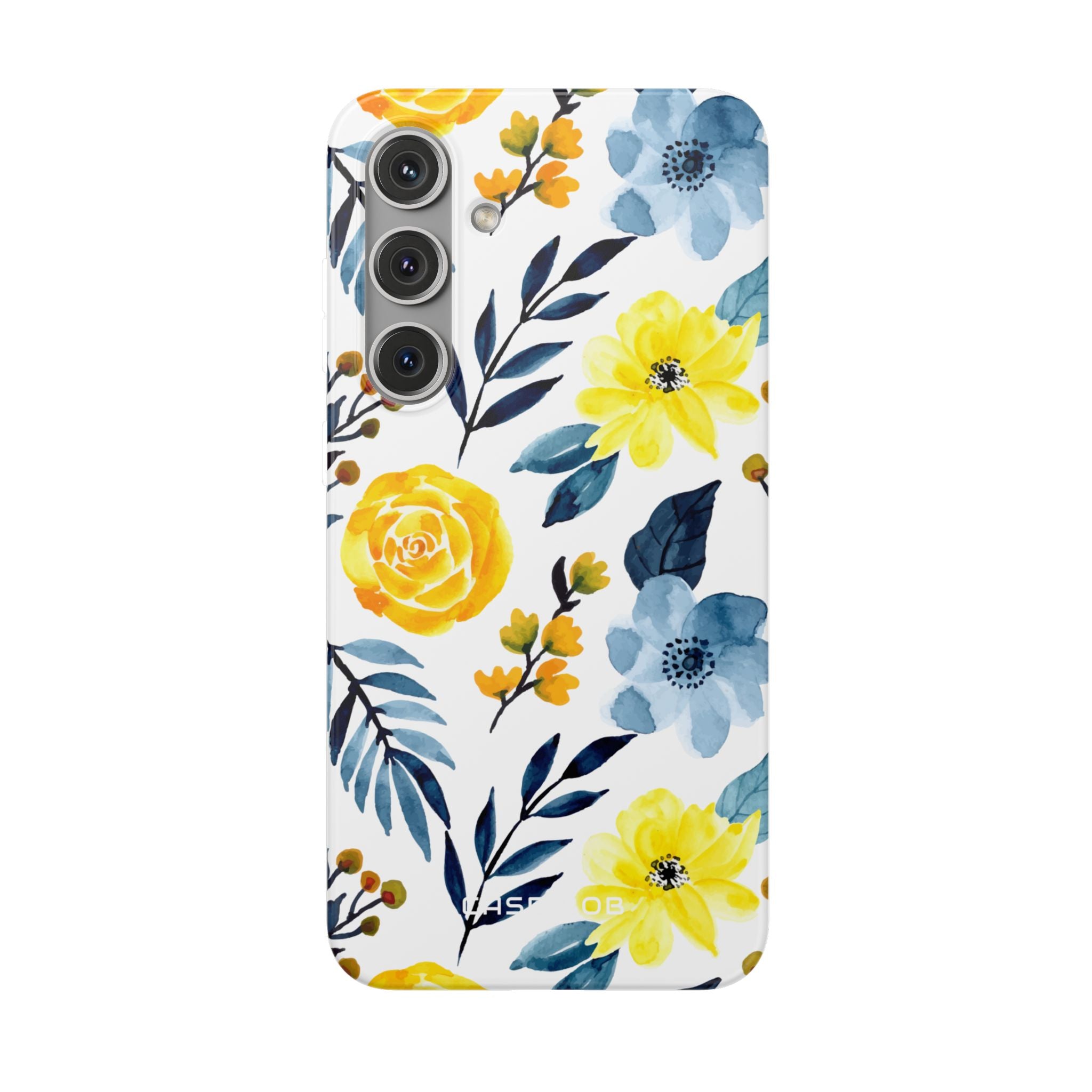 Golden Bloom Samsung S24 Plus Case - Soft