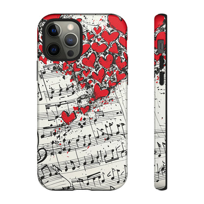 Lyric Harmony Serenade - Protective Phone Case