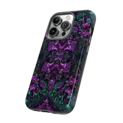 Baroque Floral Gothic - Protective Phone Case