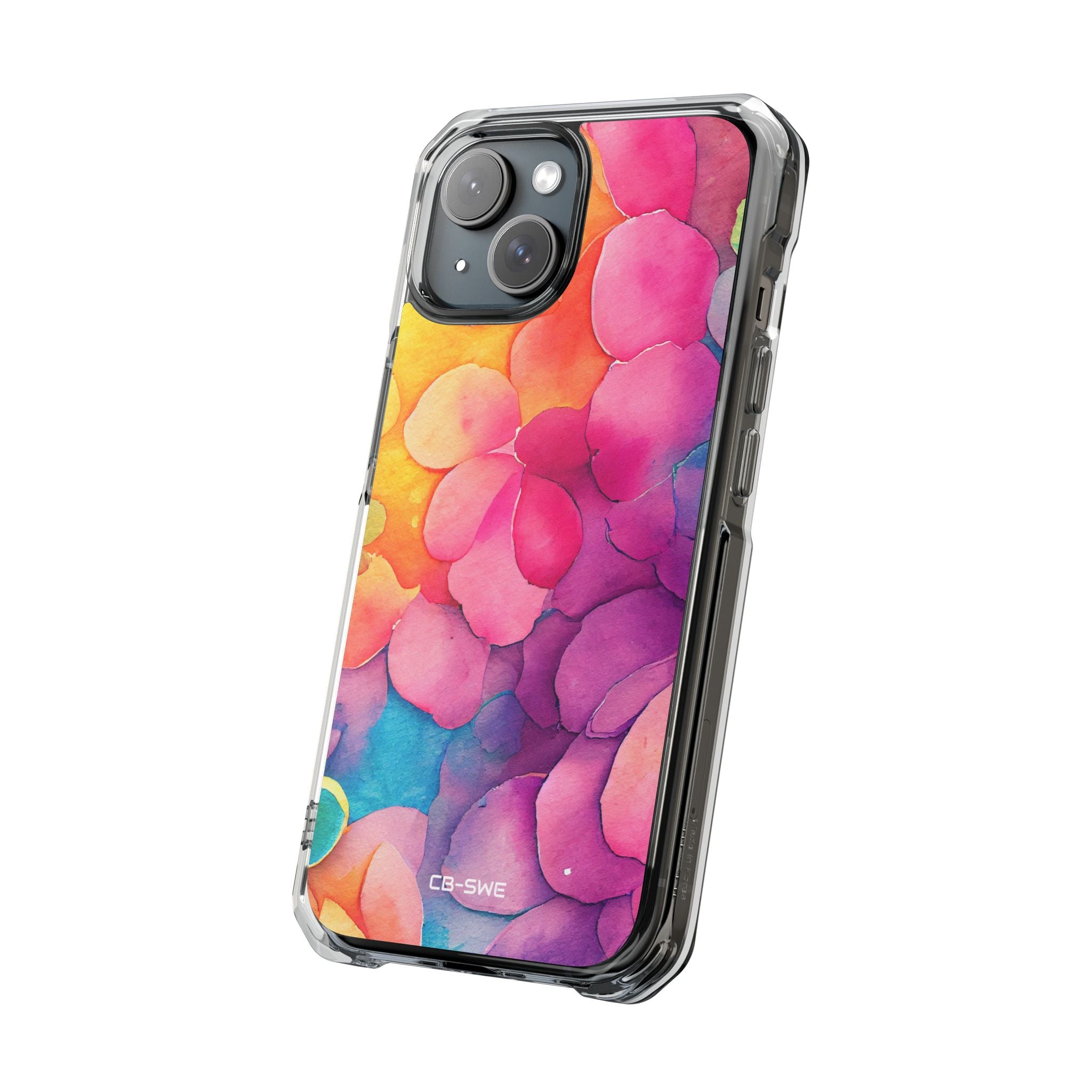 Vibrant Petal Fusion iPhone Case - Impact